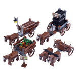 MOC Mittelalterliche Wagen 4-IN-1