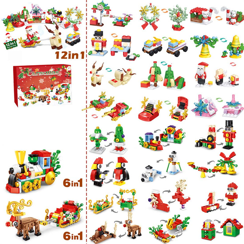 2024 Adventskalender Weihnachtsdekoration B