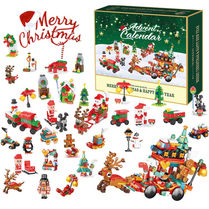 2024 Adventskalender Weihnachtsdekoration D