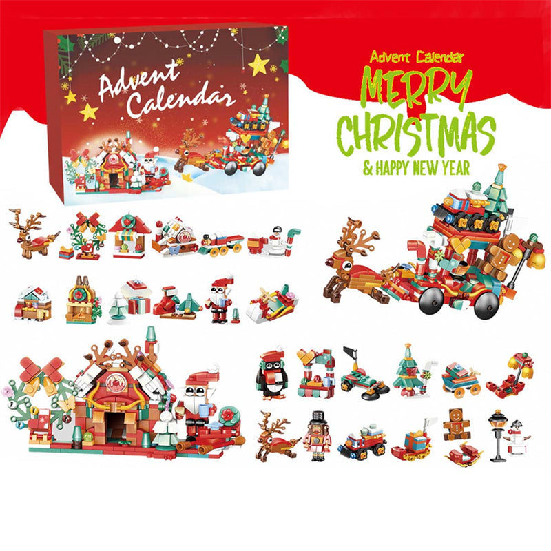 2024 Adventskalender Weihnachtsdekoration A