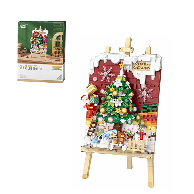 LOZ 1283 Weihnachtsbaum 3D-Malen