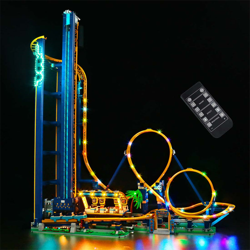 LED Beleuchtungsset für Looping-Achterbahn 10303