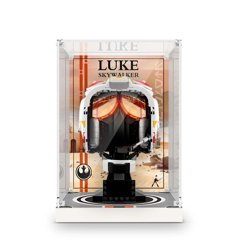 Vitrine für Star Wars Helm von Luke Skywalker 75327