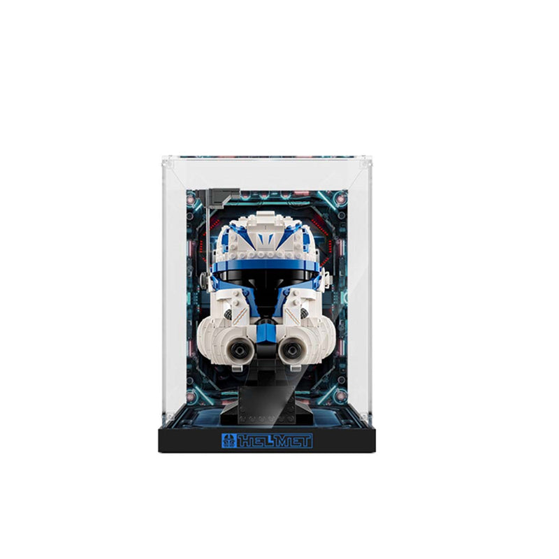 Vitrine für Captain Rex Helm / Clone Commander Cody Helm / Princess Leia Helm