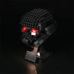 LED Beleuchtungsset für Star Wars Dark Trooper Helm 75343