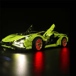 LED Beleuchtungsset für Technik Lamborghini Sián FKP 37 (42115)