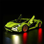 LED Beleuchtungsset für Technik Lamborghini Sián FKP 37 (42115)