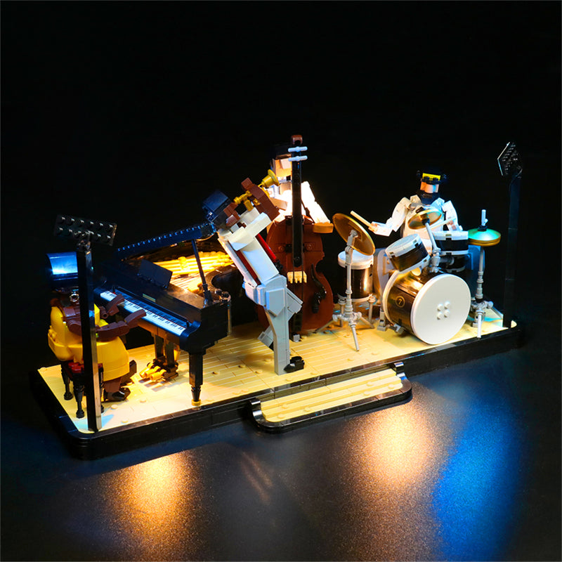 LED Beleuchtungsset für Jazz-Quartett 21334