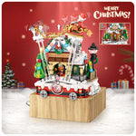 LOZ 1238 Weihnachtshaus Spieluhr