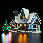 LED Beleuchtungsset für Creator Besuch des Weihnachtsmanns 10293