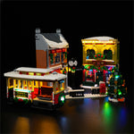 LED Beleuchtungsset für Weihnachtlich geschmückte Hauptstraße 10308