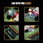 LED Beleuchtungsset für Ideas Schreibmaschine 21327