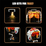LED Beleuchtungsset für Star Wars Helm von Luke Skywalker 75327