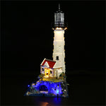 LED Beleuchtungsset für Motorisierter Leuchtturm 21335