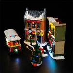 LED Beleuchtungsset für Weihnachtlich geschmückte Hauptstraße 10308