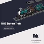 Jie Star 59001 TH10 Retro Dampflokomotive