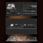 Jie Star 59005 BIGBOY Retro Dampflokomotive