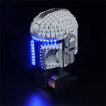 LED Beleuchtungsset für Star Wars Mandalorianer Helm 75328