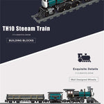 Jie Star 59001 TH10 Retro Dampflokomotive