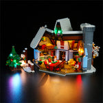 LED Beleuchtungsset für Creator Besuch des Weihnachtsmanns 10293