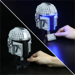 LED Beleuchtungsset für Star Wars Mandalorianer Helm 75328