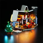 LED Beleuchtungsset für Creator Besuch des Weihnachtsmanns 10293