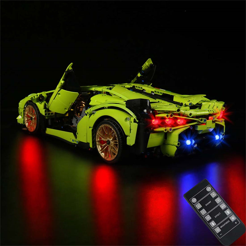 LED Beleuchtungsset für Technik Lamborghini Sián FKP 37 (42115)