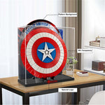Vitrine für Captain Americas Schild 76262