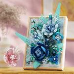 MJI 13060 Blume Fotorahmen - Blau
