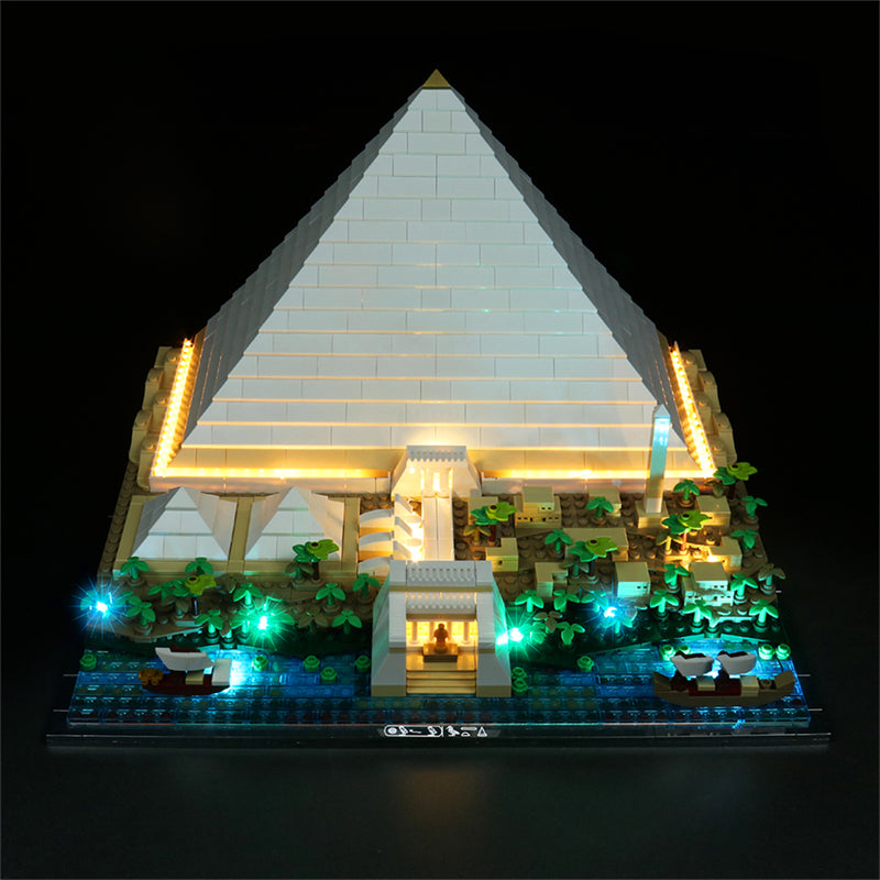 LED Beleuchtungsset für Cheops-Pyramide 21058