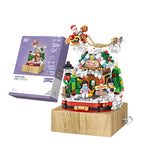 LOZ 1238 Weihnachtshaus Spieluhr