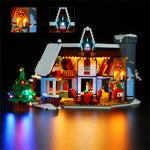LED Beleuchtungsset für Creator Besuch des Weihnachtsmanns 10293