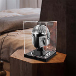 Vitrine für Star Wars Mandalorianer Helm 75328