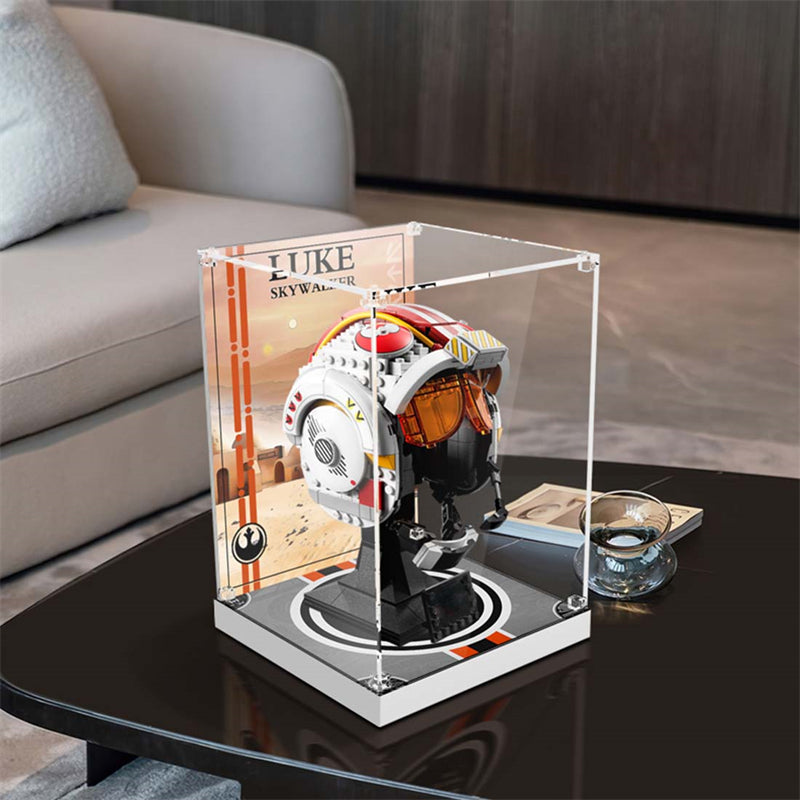 Vitrine für Star Wars Helm von Luke Skywalker 75327 | GoBrixx