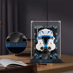 Vitrine für Captain Rex Helm / Clone Commander Cody Helm / Princess Leia Helm