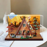 Vitrine für Lego Finnhütte 21338
