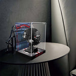 Vitrine für Star Wars Dark Trooper Helm 75343