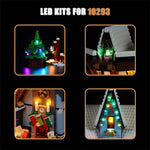 LED Beleuchtungsset für Creator Besuch des Weihnachtsmanns 10293