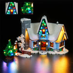 LED Beleuchtungsset für Creator Besuch des Weihnachtsmanns 10293