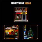 LED Beleuchtungsset für Weihnachtlich geschmückte Hauptstraße 10308