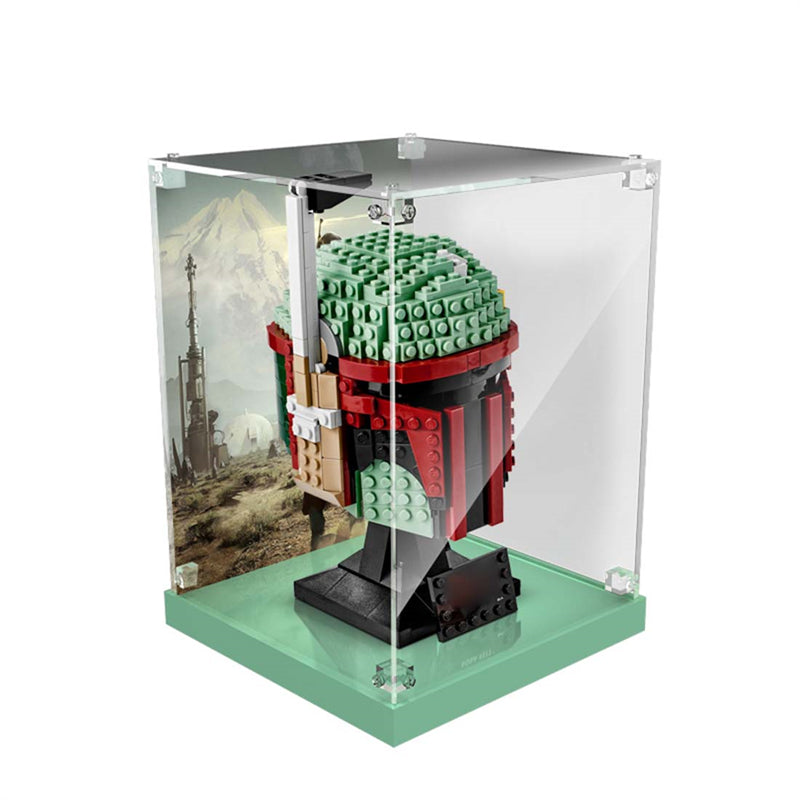 Vitrine für Star Wars Boba Fett Helm 75277