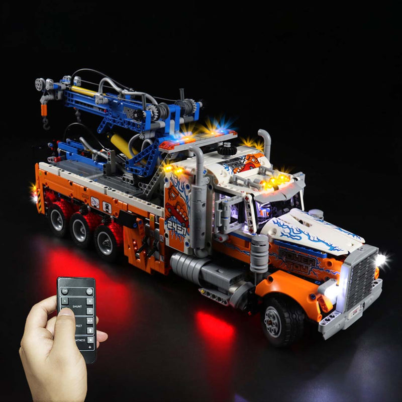 LED Beleuchtungsset für Technik Schwerlast-Abschleppwagen 42128